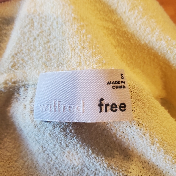Aritzia- Wilfred Free Vonda Sweater Sz Small - Picture 5 of 5